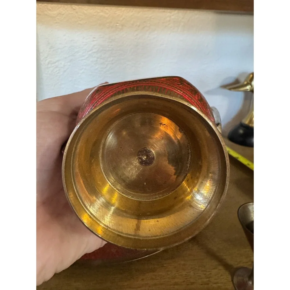Vintage‎ Dallah Enameled Tea Pot Set